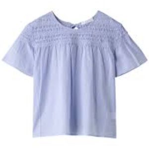 Merlette Lisse Blouse Chambray Size Small